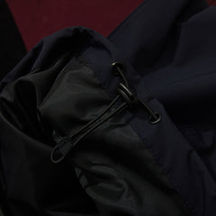 Hf Corduroy Hooded Anorak Jacket Classic Navy