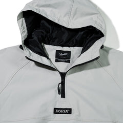 Run Hooded Anorak Jacket Gray