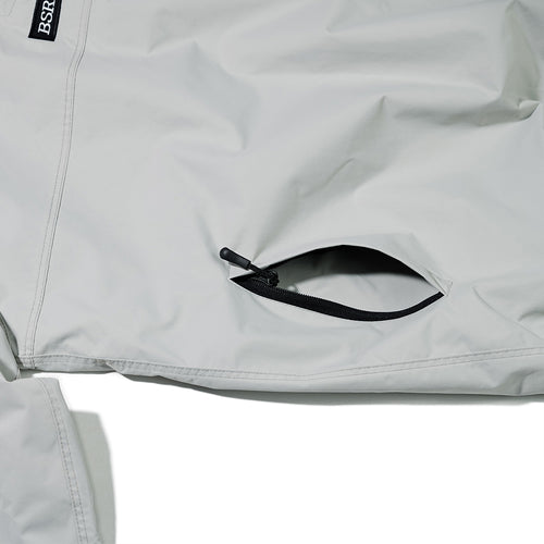 Run Hooded Anorak Jacket Gray