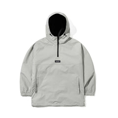 Run Hooded Anorak Jacket Gray