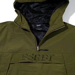 Bsrbt Hooded Anorak Jacket Khaki