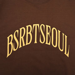 Bsrbt Arch Logo Crewneck Brown