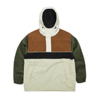 Hf Corduroy Hooded Anorak Jacket Classic Beige