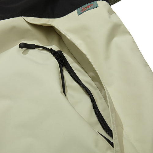 Hf Corduroy Hooded Anorak Jacket Classic Beige
