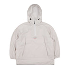 Bsm Stretch Hooded Anorak Jacket Cream