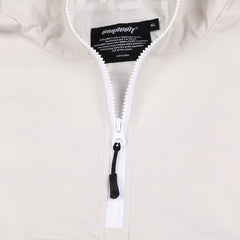 Bsm Stretch Hooded Anorak Jacket Cream