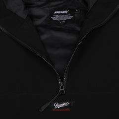 Bsm Stretch Hooded Anorak Jacket Black