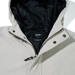 Hf Soft Hooded Anorak Jacket Classic Beige Tone Multi