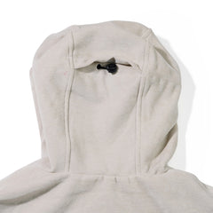 Hf Soft Hooded Anorak Jacket Classic Beige Tone Multi