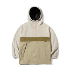 Hf Soft Hooded Anorak Jacket Classic Beige Tone Multi