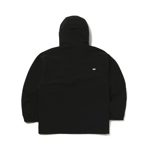 Mmm Hf Windbreaker Hooded Jacket Black / Corduroy Beige