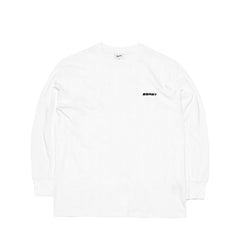 Bsbrt Simple Logo Long Sleeve White