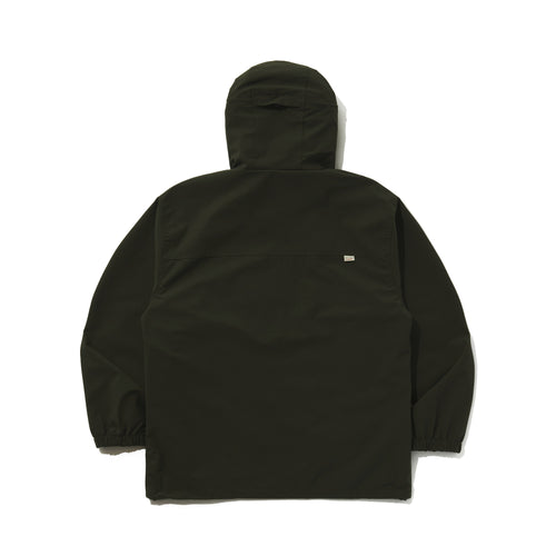 Mmm Hf Windbreaker Hooded Jacket Deep Khaki / Corduroy Brown