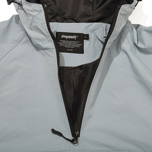 Sp Stretch Hooded Anorak Jacket Smoke Blue