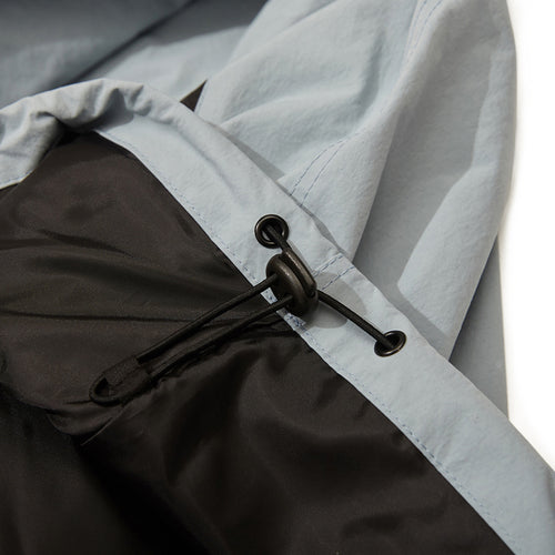 Sp Stretch Hooded Anorak Jacket Smoke Blue