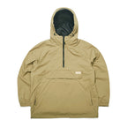 Cozy Hooded Anorak Jacket Khaki