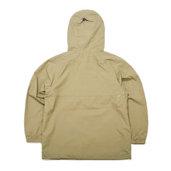 Cozy Hooded Anorak Jacket Khaki