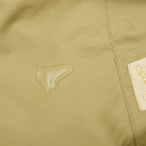 Cozy Hooded Anorak Jacket Khaki