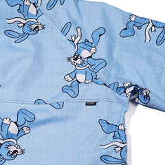 Sunday Rabbit Hooded Anorak Jacket Light Blue