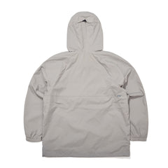 Cozy Hooded Anorak Jacket Gray