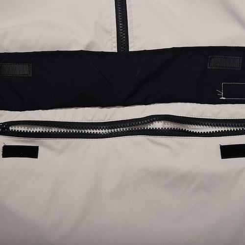 Cozy Hooded Anorak Jacket Gray