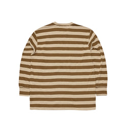 Bs Wappen Long Sleeve Khaki Stripe
