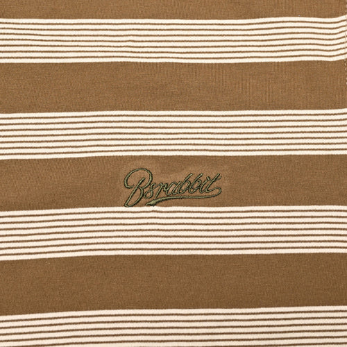 Bs Wappen Long Sleeve Khaki Stripe