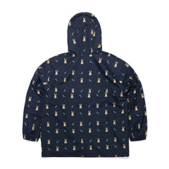Cozy Hooded Anorak Jacket Mini Bearrabbit Navy