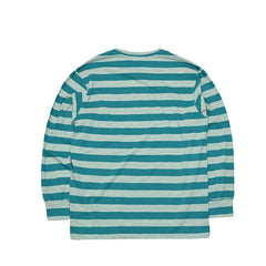 Bs Wappen Long Sleeve Blue Green Stripe
