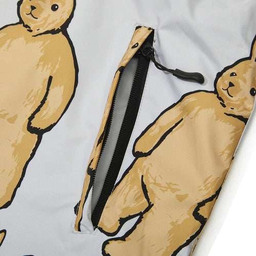 Cozy Hooded Anorak Jacket Big Bearrabbit Beige