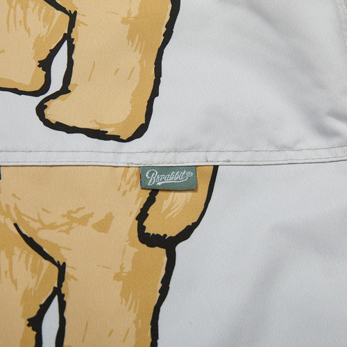 Cozy Hooded Anorak Jacket Big Bearrabbit Beige