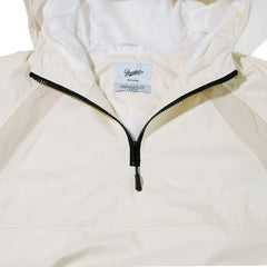 Both Sides Hooded Anorak Jacket Cream