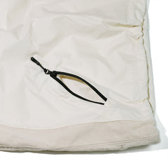 Both Sides Hooded Anorak Jacket Cream