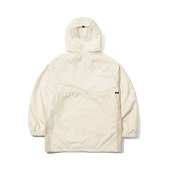 Both Sides Hooded Anorak Jacket Cream