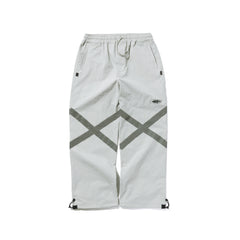 Original Pot-X Reflective Wide Track Pants Gray