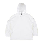 Future Reflective Point Hooded Anorak Jacket White