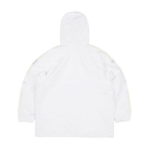 Future Reflective Point Hooded Anorak Jacket White