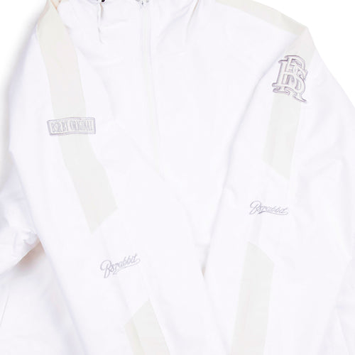 Future Reflective Point Hooded Anorak Jacket White