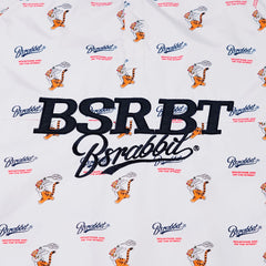 Bsrbt Sporty Pullover Snap Jacket White