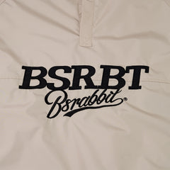 Bsrbt Sporty Pullover Snap Jacket Beige