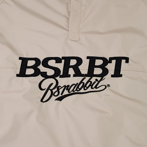Bsrbt Sporty Pullover Snap Jacket Beige