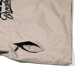 Bsrbt Sporty Pullover Snap Jacket Beige