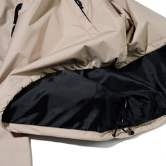 Bsrbt Sporty Pullover Snap Jacket Beige