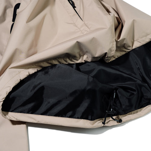 Bsrbt Sporty Pullover Snap Jacket Beige