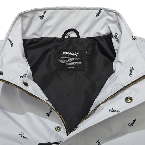 Logo Play Anorak Jacket Beige