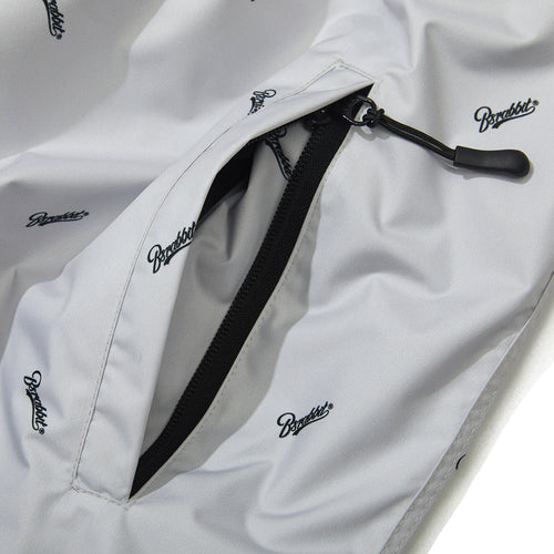 Logo Play Anorak Jacket Beige