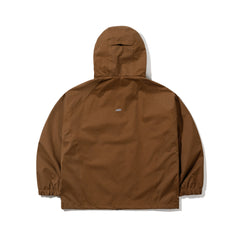 Soft Peach Hooded Jacket Light Brown