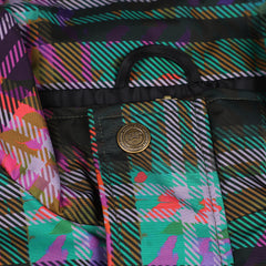 Bbl Anorak Jacket Purple Check