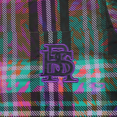 Bbl Anorak Jacket Purple Check
