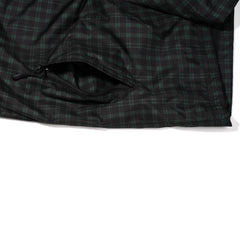 Bsrbt Sporty Pullover Snap Jacket Check Green